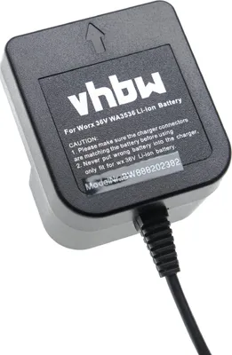 Produktbild von vhbw Ladegerät kompatibel mit Worx WG770E, WG776, WG168E, WG268E, WG368E, WG568E Werkzeug Li-Ion-Akkus, 42 V