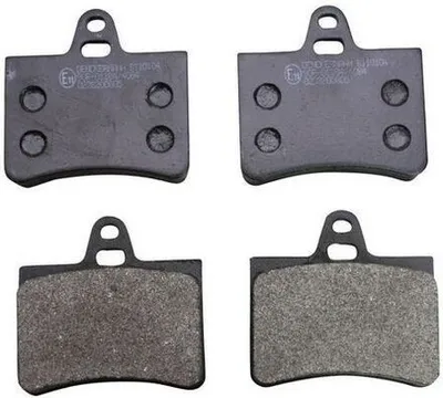 Produktbild von DENCKERMANN Bremsbeläge Satz Hinten Bremsklötze für CITROËN C5 II Break (RE) B110104