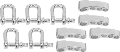 Produktbild von 5Set UType Bogenschäkel Kletterschnalle aus Edelstahllegierung für Outdoor-Bergsteigen