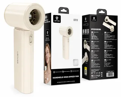 Produktbild von LENYES LHF19 Handventilator Turbo 19.500 U/min
