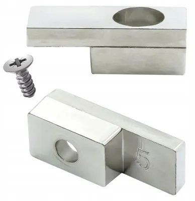 Produktbild von INEA Halter für Glas 5mm zur festen Duschkabinenwand
