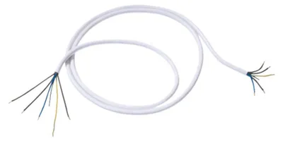 Obrázek produktu pro Bachmann – připojovací kabel k sporáku s koncovkami, 1,5 m, bílý