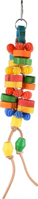 Produktbild von Flamingo Vogelspielzeug Regenbogen Oek Multi