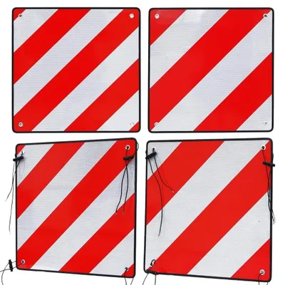 Image de Omgoods - Panneau d'avertissement pour l'Espagne et l'Italie - Inclut 4 cordes de tension, dimensions 50 x 50 cm