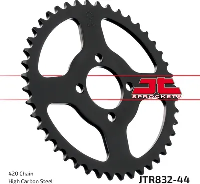 Image de ESJOT Pignon de chaîne "13003" 420, acier 44 dents