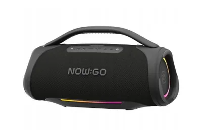 Obrázok produktu pre NOW:GO Storm II, 160 W, bezdrôtový, prenosný reproduktor, čierna farba, hliníkové telo, ovládacie tlačidlá
