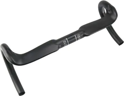 Image de Guidon de vélo ROXAR route, 420 mm, carbone