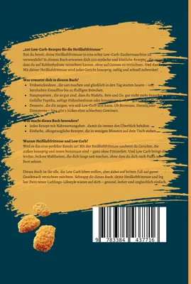 Produktbild von Heißluftfritteuse Kochbuch Low Carb-200 Rezepte