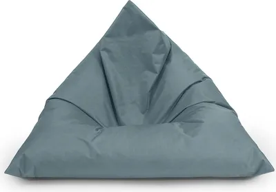 Produktbild von Sitzsack Sitzsack Dreieck Sitzkissen Bean Bag Große & Farbe wählbar Anthrazit 160x120x120cm