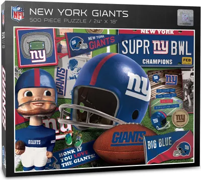 Produktbild von NFL New York Giants Retro Series Puzzle 500 Teile