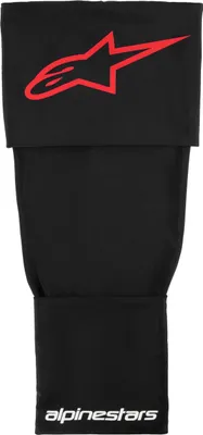 Image de housse d'attelle RK-S KNEE BRACE SLEEVE, ALPINESTARS (noir/rouge/blanc, 1 pc) 2026