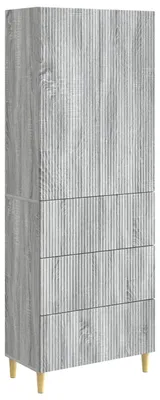 Zdjęcie produktu dla Zestaw szafek 2 pcs 66 x 34,5 x 90 cm Drewno inżynieryjne