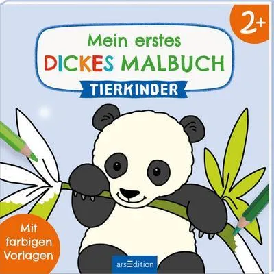 Immagine prodotto di Il mio primo libro da colorare grande, adatto ai bambini dai 2 anni in su: Animaletti