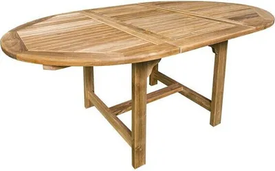 Produktbild von LC Garden Riva Kampen Tisch Teak Ausziehbar 120/170x75 cm