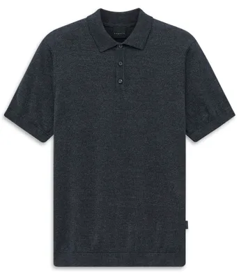 Produktbild von Bugatti Herren Poloshirt gestrickt 1/2 Arm mit geknöpftem Kragen in Jaspe