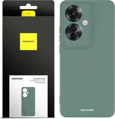 Productafbeelding van Siliconen hoesje voor de Oppo Reno 11 F 5G, donkergroen