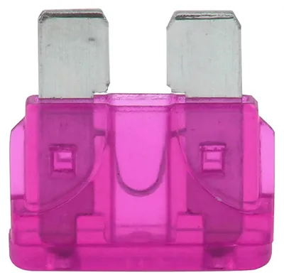 50 A Standard Flachsicherungen x10, Rot, 10 Stück