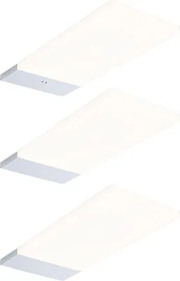 Image de Paulmann Lampe LED pour armoire basse Bredo Détecteur de proximité, lot de 3