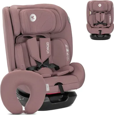Produktbild von Lorelli Voyager Kindersitz – verstellbare Kopfstütze, Seitenaufprallschutz, waschbarer Bezug, komfortabel für Alltag & Reise