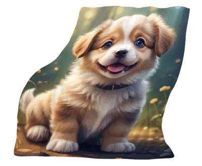Immagine prodotto di Coperta calda in micropush 150x200 cm - Cucciolo