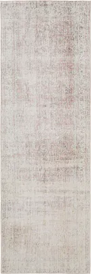Produktbild von Interiyou Waschbarer Teppich Gent Beige/Rosa 80x240 cm