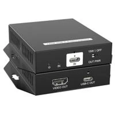 Produktbild von Vivolink VLUSBCPOWER-H, Schwarz, Passiv, USB Typ-C, 110 - 230 V, 80 mm, 90 mm