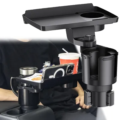 Obrázok produktu pre Univerzálny držiak na poháre do auta, nastaviteľný o 360°