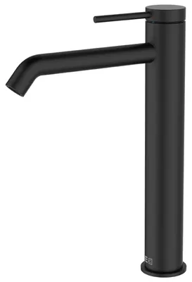 Image de Lollipop mitigeur lavabo haut noir mat Essebagno