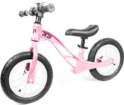 Produktbild von Rosa Laufrad DS2901, 12 Zoll, leuchtende Räder, verstellbare Sitzhöhe, 2-6 Jahre