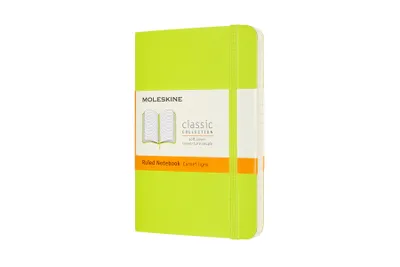 Produktbild von Moleskine Notizbuch Pocket/A6, Liniert, Weicher Einband, Limetten Grün