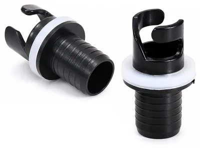 Image de 2 raccords à vis pour kayak gonflable, adaptateur pour pompe et bateau