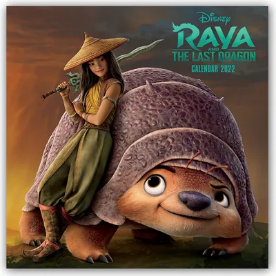 Produktbild von Disney - Raya und der letzte Drache - 2022 offizieller Kalender - ca. 60 cm x 30 cm