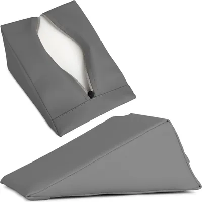 Obrázek produktu pro Polohovací klín Habys, pro masáže a terapii | polohovací polštář, polohovací materiál | fyzioterapie, ortopedie | 20x15x10cm | šedá | Touch Core