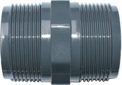 Produktbild von PVC - U AG x AG Doppelnippel 1 1/2"