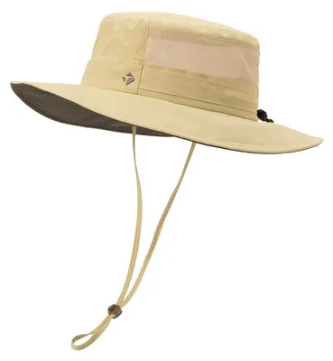 Produktbild von Sonnenhut mit breiter Krempe UPF 50 UV-Schutz atmungsaktiv Beige M-L
