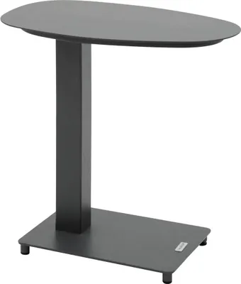 Produktbild von Garten-beistelltisch "venuzia" graphit 50 x 50cm aus aluminium   - Hespéride