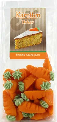 Obrázek produktu pro Odenwälder Edelmarzipan mrkvový dekor Marcipán ve tvaru mrkve 60g