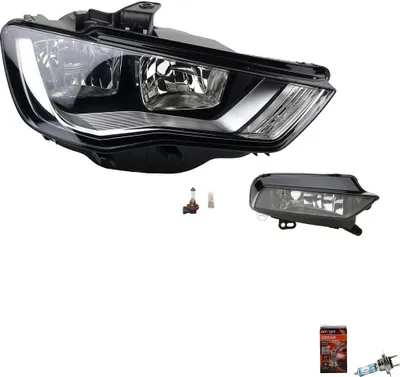 Zdjęcie produktu dla Johns, reflektory + Osram Night Breaker Laser pasują do Audi A3 8V 04/12 - H7 H15 R 8V0941004 8V0941700C