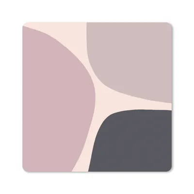 Produktbild von MuchoWow® Mauspad Mousepad Pastell - Gestaltung - Minimalismus 30x30 cm - Mousepads - Maus Mat - Pad - Mausunterlage - Gaming