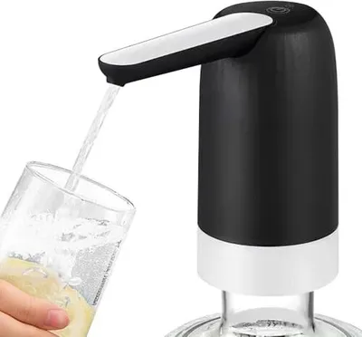 Produktbild von Wasserflaschenspender, Leckpumpe USB-Ladevorgang, automatischer Getränkespender Haus, Büro, Küche, Camping