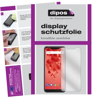 Produktbild von 2x Schutzfolie für Wiko View2 Plus klar Displayschutzfolie Folie Display Schutz