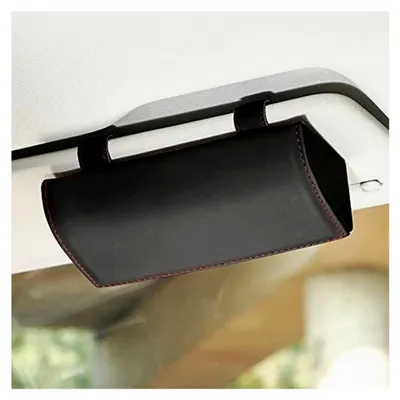 Produktbild von Sonnenbrillenetui für das Auto mit Magnetverschluss (Schwarz)
