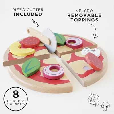 Obrázek produktu pro Le Toy Van Wooden Pizza, 100% Chef, 2 rok/roky