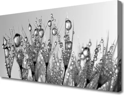 Produktbild von Tulup Leinwand-Bilder 100x50 Wandbild Canvas Kunstdruck Abstrakt Pflanzen