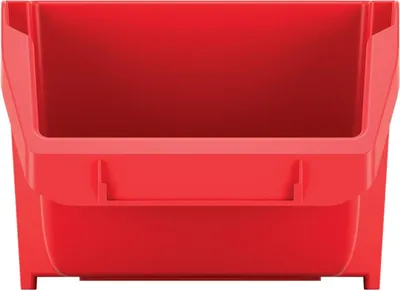Obrázek produktu pro Dlouhá přihrádka na nářadí s nástěnným držákem, šířka 25 cm, červená