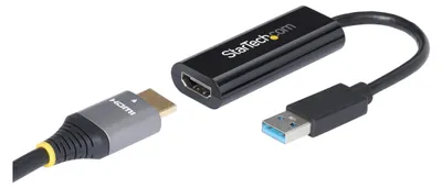 Obrázok produktu pre StarTech.com USB32HDES, 3.2 Gen 1 (3.1 Gen 1), USB Typ-A, HDMI výstup, 1920 x 1200 px