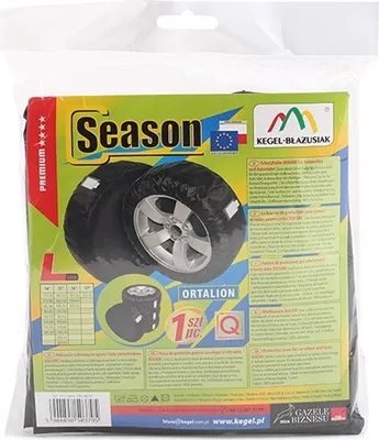 Produktbild von KEGEL 5-3414-206-4010 Reifentasche für 14 15 16 17" Autoräder Schwarz Polyester