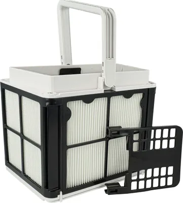 Produktbild von vhbw HEPA 13 Filterkorb kompatibel mit Dolphin S 100, 50 Poolsauger, Poolroboter - 23 x 14 x 18 cm