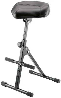 Produktbild von König & Meyer 14045-000-55, Musikerhocker, Schwarz, Kunstleder, Schwarz, Schwarz, Stahl