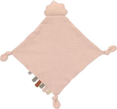 Produktbild von Schmusetuch "Wolke", Musselin, rosa